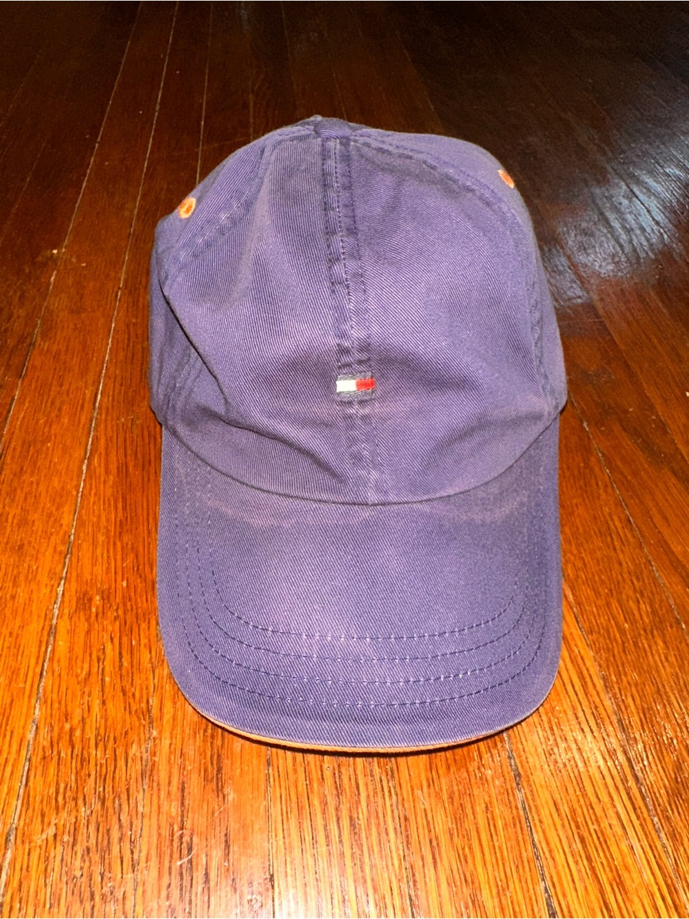 Vintage Men’s Preppy Navy Tommy Hilfiger Baseball Cap